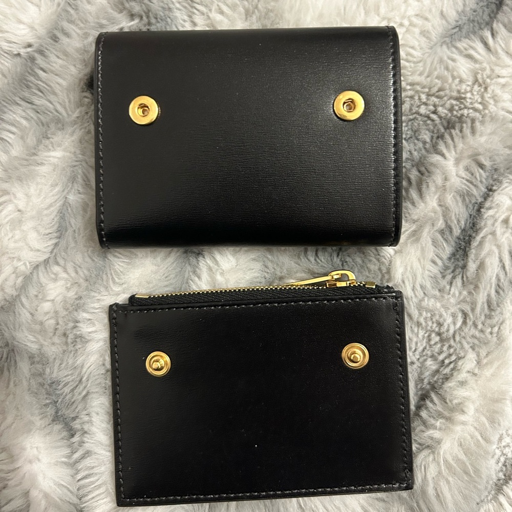 Celine COMPACT WALLET WITH COIN TRIOMPHE IN SHINY CALFSKIN - Picture 7 of 8